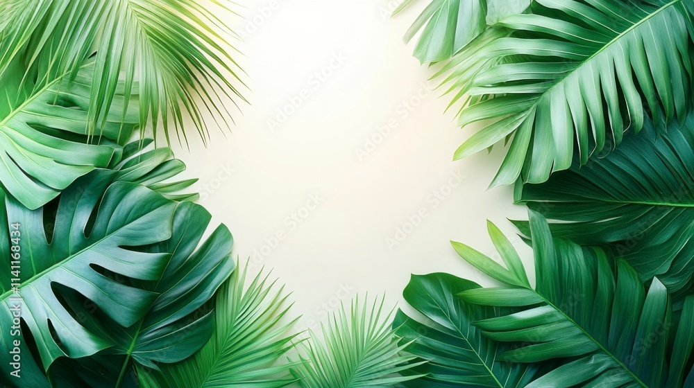 Vibrant abstract background created from a close-up collage of bright green leaves showcasing natural textures ideal for nature-themed stock illustrations. Vibrant abstract background created from a close-up collage of bright green leaves showcasing natural textures ideal for nature-themed stock illustrations.