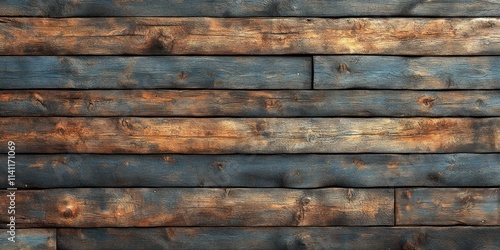 rustic wooden wall texture close-up hyper-realistic ambient lighting details wood grains knots photo