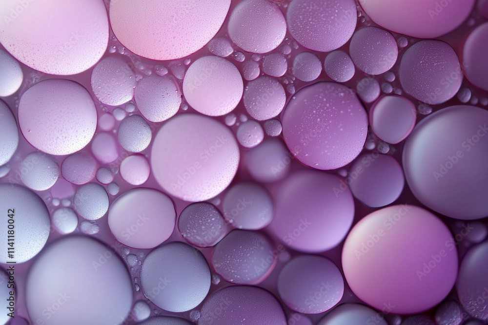 A close up of many small purple circles A close up of many small purple circles