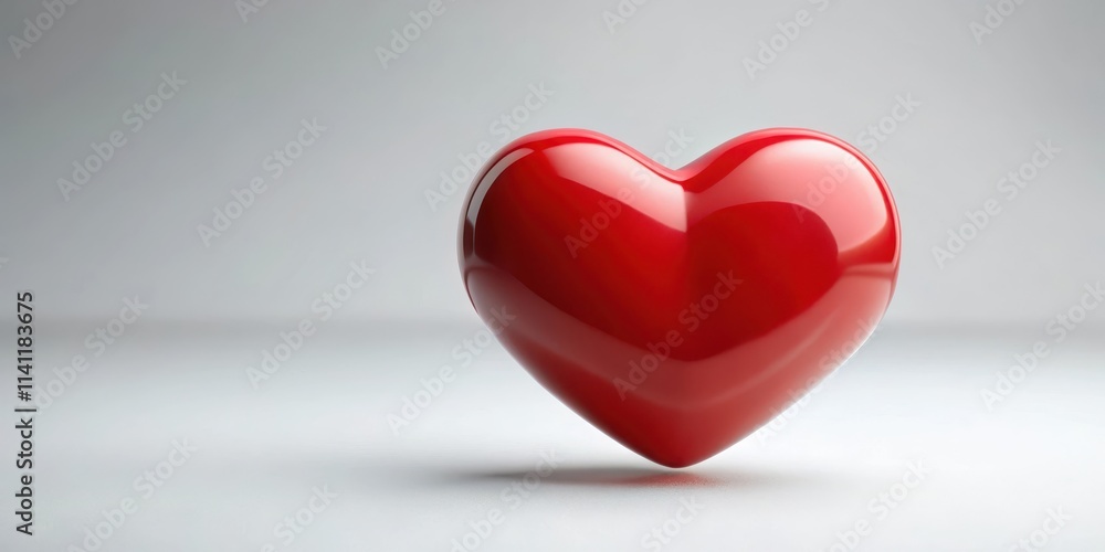 Simple red heart flying on isolated background, love, heart, flying, romantic,clear, romance, affection, valentine, symbol Simple red heart flying on isolated background, love, heart, flying, romantic,clear, romance, affection, valentine, symbol