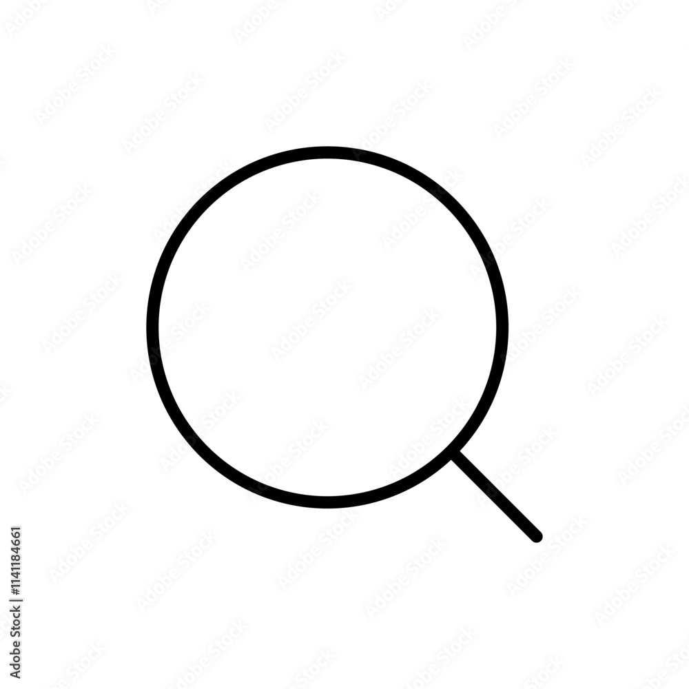 Search icon vector. search magnifying glass sign and symbol Search icon vector. search magnifying glass sign and symbol