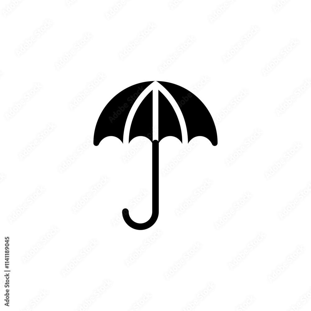 Umbrella icon logo design. umbrella sign and symbol Umbrella icon logo design. umbrella sign and symbol