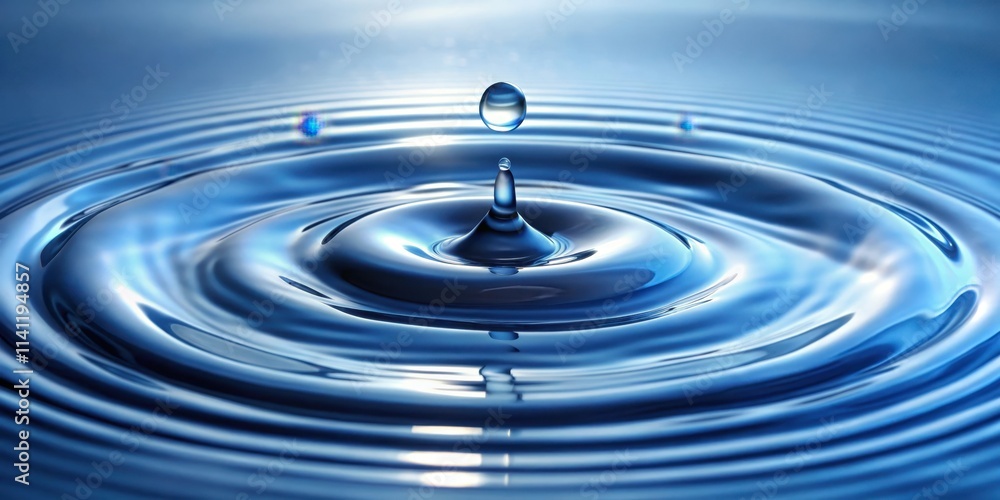 Clear water drop with circular waves, water, drop, clear,liquid, purity, ripple, circle, wave, nature, serene, refreshing Clear water drop with circular waves, water, drop, clear,liquid, purity, ripple, circle, wave, nature, serene, refreshing