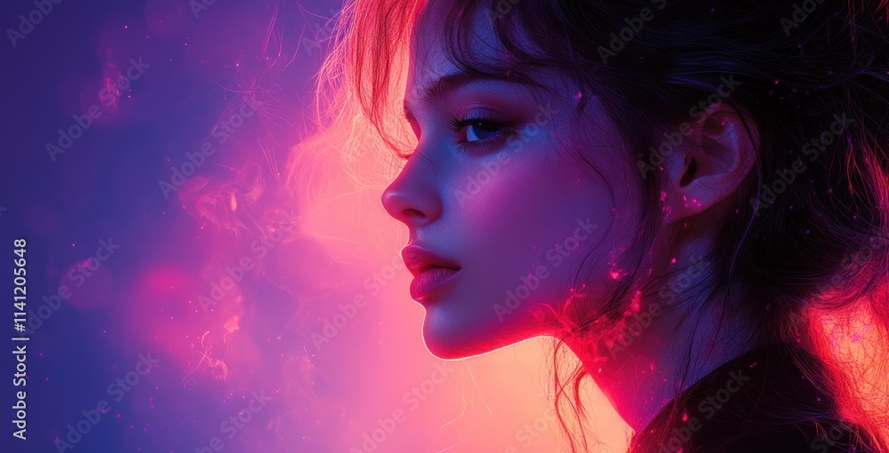 Purple Pink Gradient Background Abstract Glow Digital Art Dreamy Texture Wave Banner Design Purple Pink Gradient Background Abstract Glow Digital Art Dreamy Texture Wave Banner Design