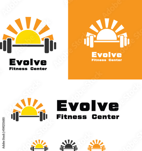 Fitness Center Logo - Gym Logo