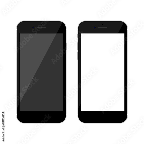 iPhone SE イラスト フレーム タイプ 2 (.SVG)