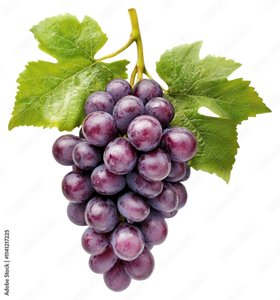Fototapeta premium PNG Grapes produce fruit food.