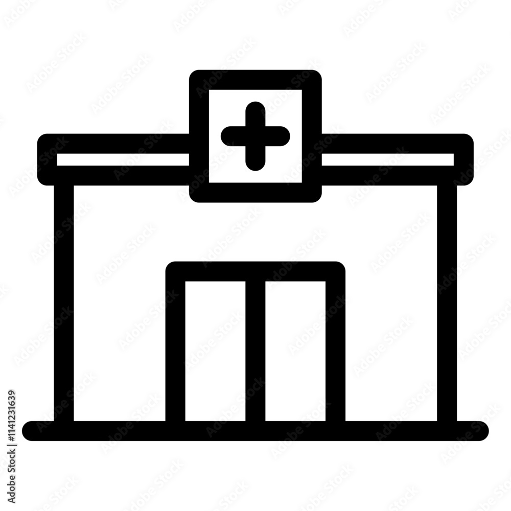 Obraz premium clinic icon