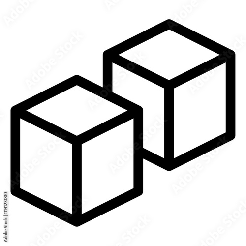 sugar cube icon