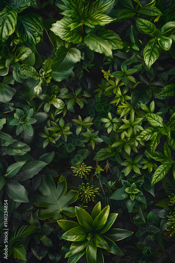 Lush and Vibrant Bush: A Glimpse into Nature's Serenity with Detailed Foliage and Subtle Florals Lush and Vibrant Bush: A Glimpse into Nature's Serenity with Detailed Foliage and Subtle Florals