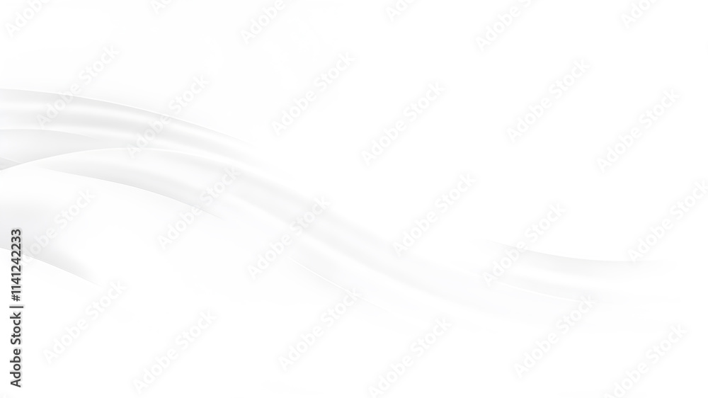 Fototapeta premium Elegant White Background ith Shiny Lines