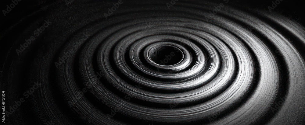 Monochrome Abstract Swirling Vortex with Black and White Patterns Dark Grainy Background Texture Monochrome Abstract Swirling Vortex with Black and White Patterns Dark Grainy Background Texture