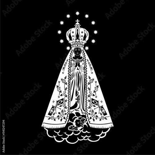 Our Lady of Aparecida Divine Holiness Virgin Mary