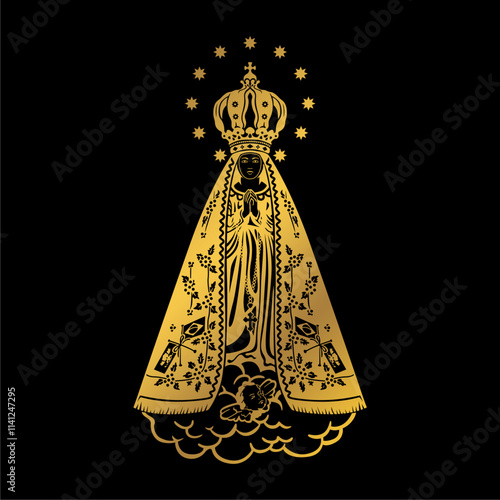 Our Lady of Aparecida Divine Holiness Virgin Mary