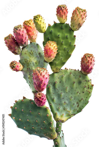 PNG Eastern prickly pear cactus plant.