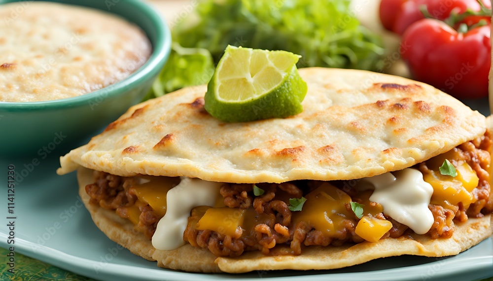mexican gorditas with cheese