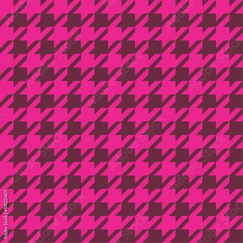 Houndstooth Pattern.Wallpaper, Abstract, Tablecloths, Clothing, Shirts, Dresses, Bedding, Blankets and other textile products