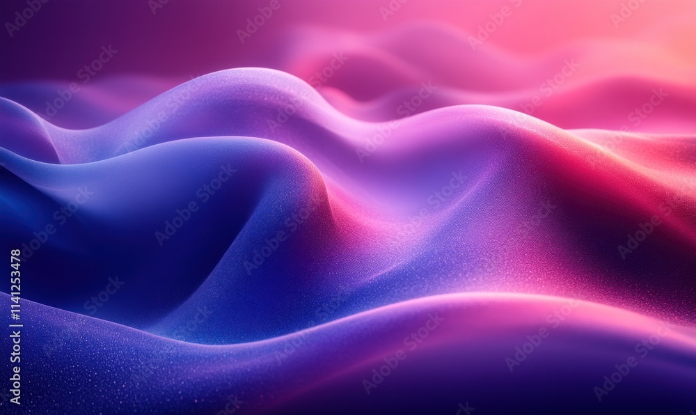 Abstract Smooth Curves and Gradients in Blue and Purple for Calming Background Design Abstract Smooth Curves and Gradients in Blue and Purple for Calming Background Design