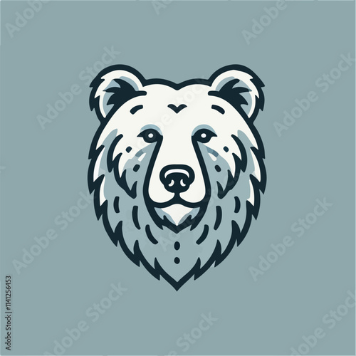 bear head vector illustration