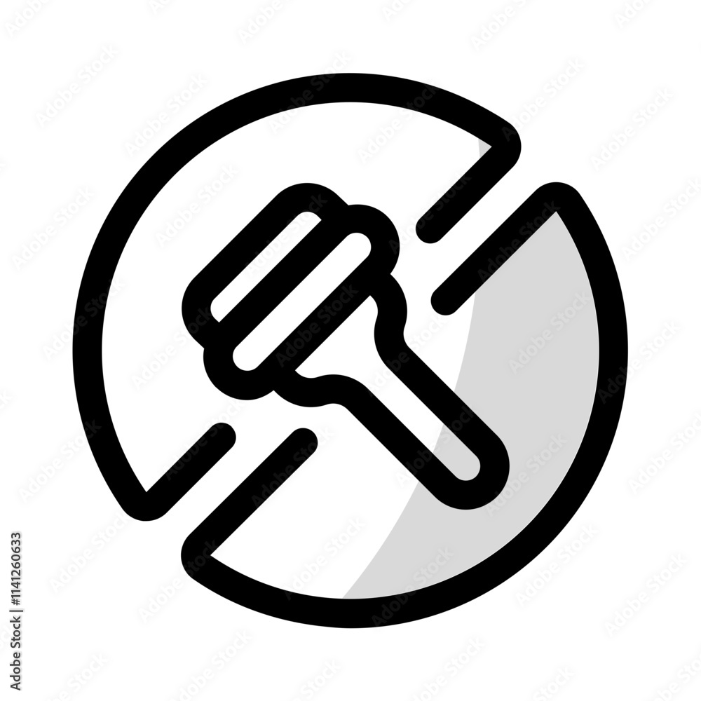 no shaving moustache icon with shady style, perfect for user interface projects no shaving moustache icon with shady style, perfect for user interface projects