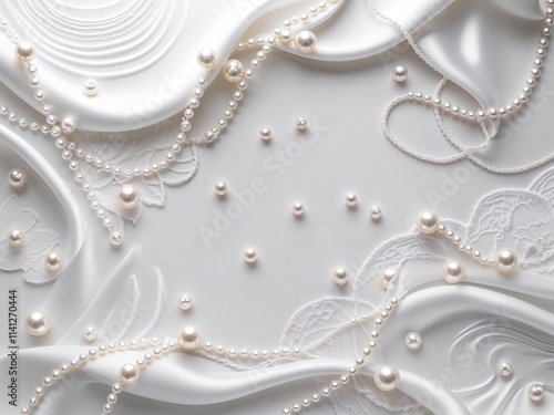 white concept backdrop- white background, white pearl
