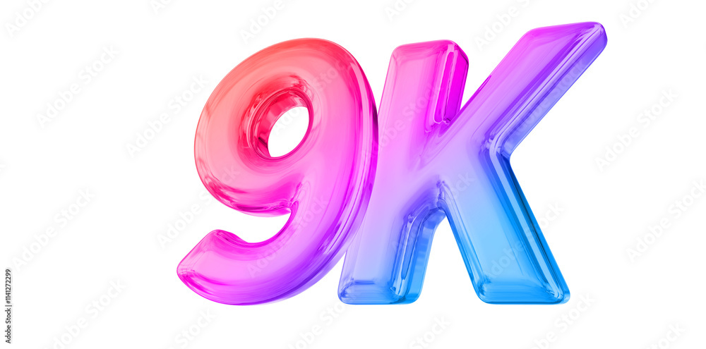 9K Follow Gradient 9K Follow Gradient