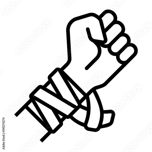 muay Line Icon