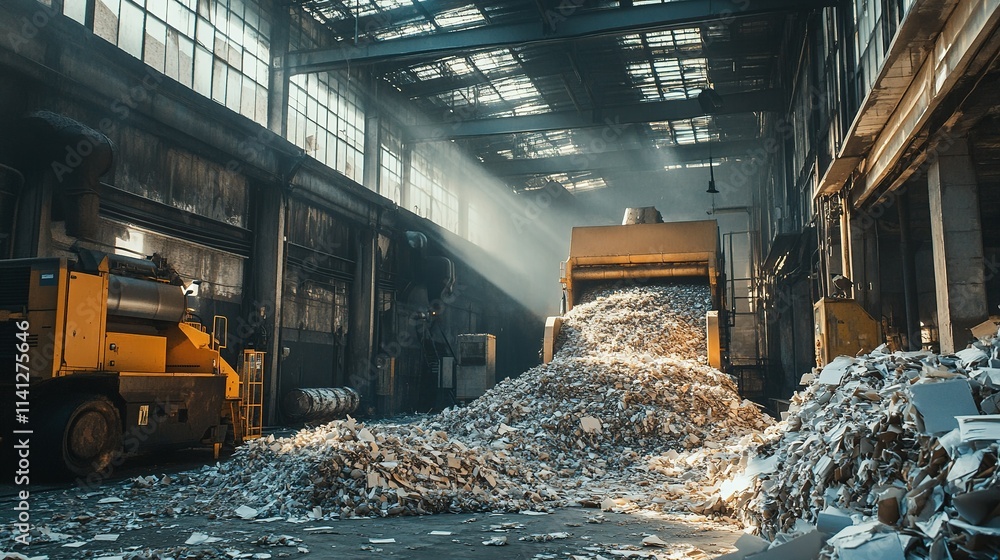 Fototapeta premium recycling process