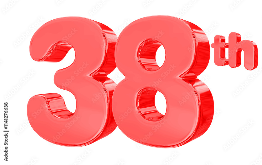 38 Anniversary Red 38 Anniversary Red