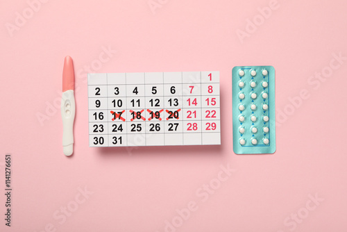 Konstfotografi Ovulation, concept of healthcare, medicine and ovulation