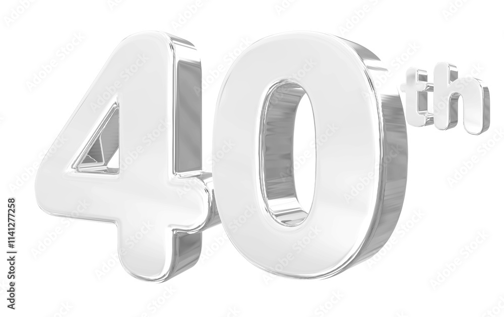 40 Anniversary Silver 40 Anniversary Silver