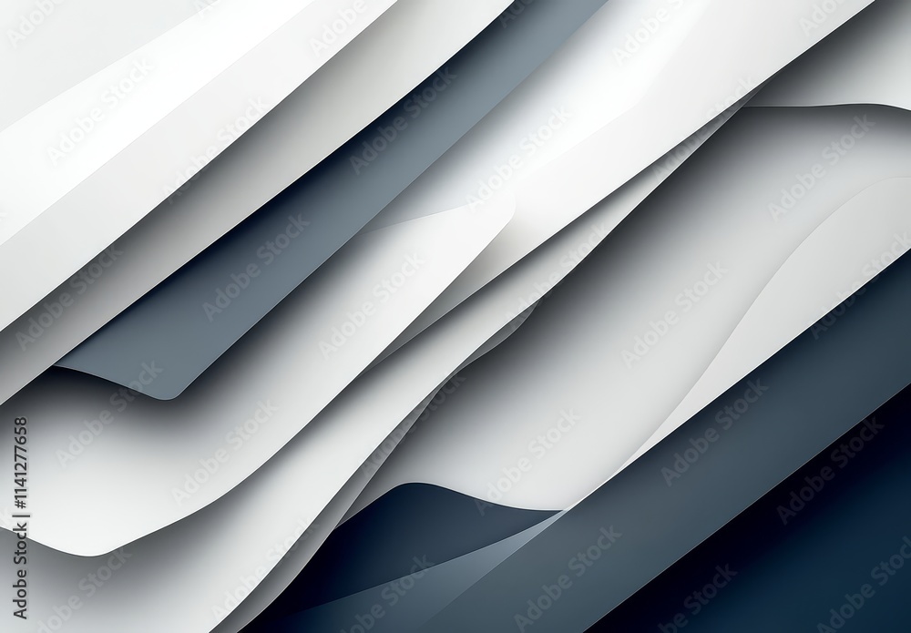 Minimalist geometric design with light gray background, white and gray gradient, flat color blocks, clean lines, and ample space for text in high resolution. Minimalist geometric design with light gray background, white and gray gradient, flat color blocks, clean lines, and ample space for text in high resolution.