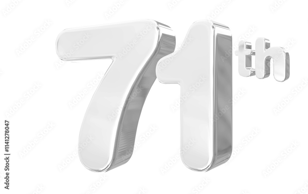 71 Anniversary Silver 71 Anniversary Silver