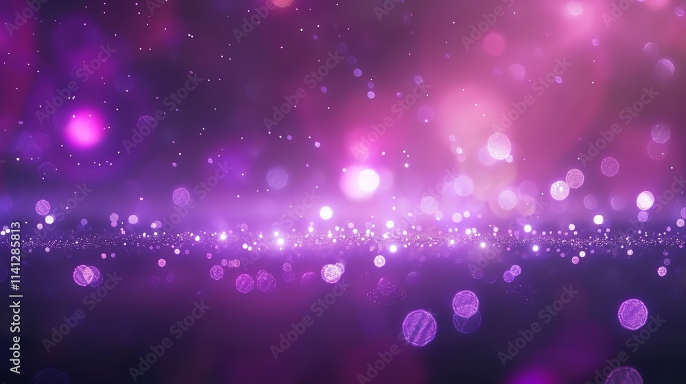 The texture of bokeh purple glitter Blank space or an abstract Christmas background. Generative Ai The texture of bokeh purple glitter Blank space or an abstract Christmas background. Generative Ai