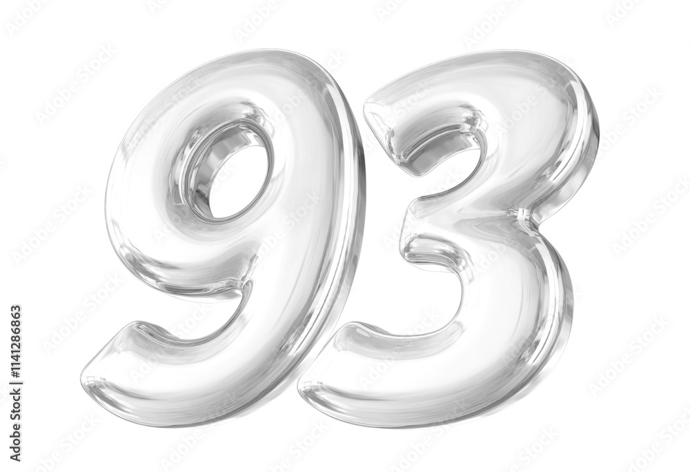 Silver Number 93 Silver Number 93