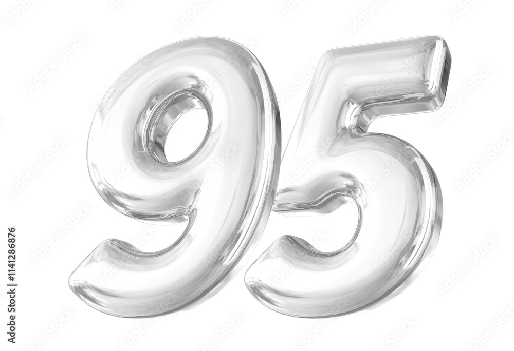 Silver Number 95 Silver Number 95
