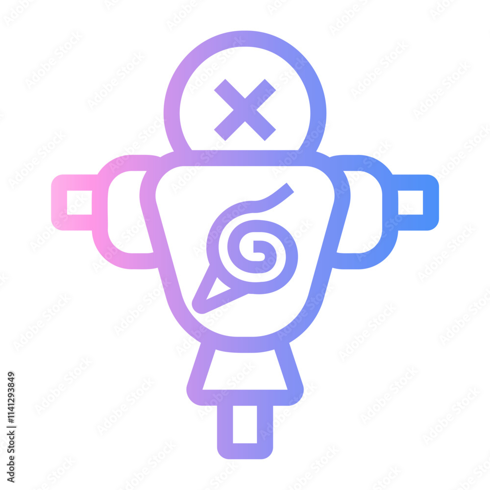 Obraz premium dummy Line Gradient Icon