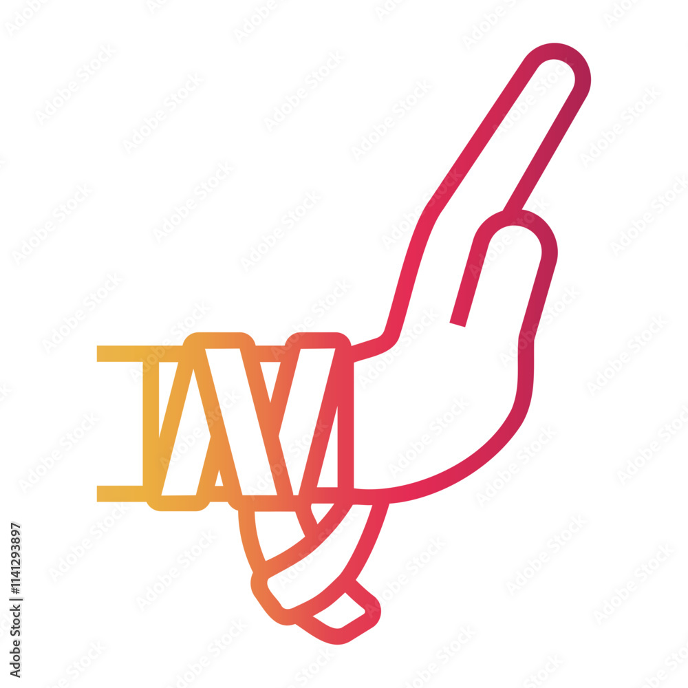 muay Line Gradient Icon