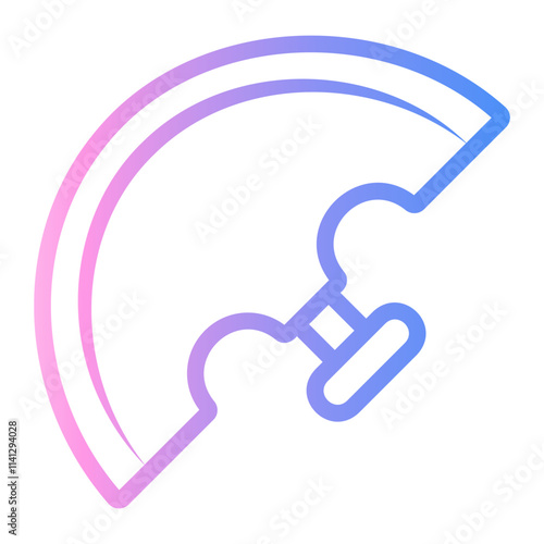 blade Line Gradient Icon