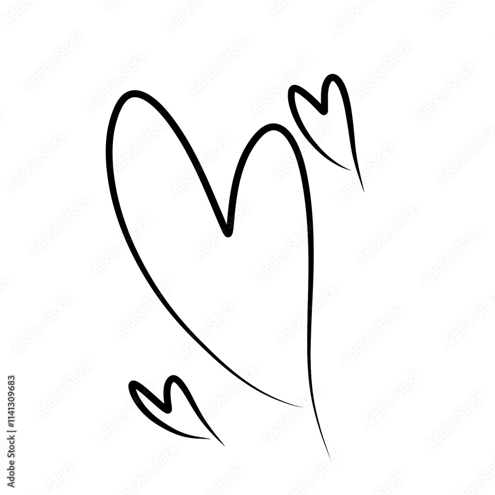 hand with heart. The symbol of love, a black and white heart is suitable as an element hand with heart. The symbol of love, a black and white heart is suitable as an element