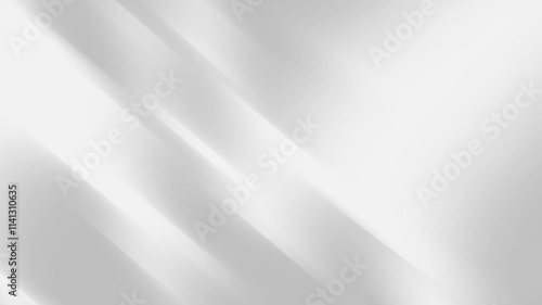A slow motion grey white gradient with flowing wave movement animation background