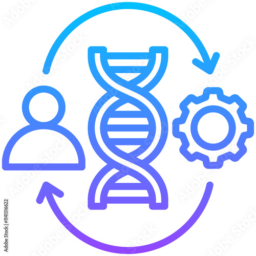 Genetic Engineering Icon