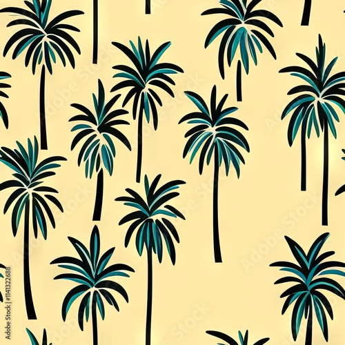 Colorful Abstract Seamless Geometric Pattern Background Texture Design Vector Print Wallpaper

