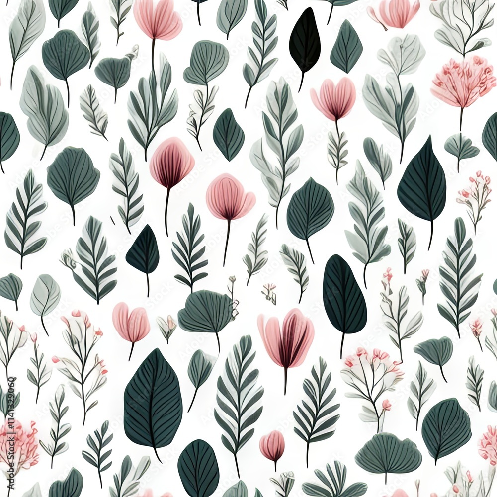 Obraz premium Colorful Abstract Seamless Geometric Pattern Background Texture Design Vector Print Wallpaper
