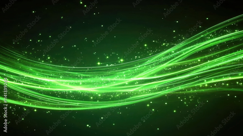 Obraz premium Stunning glowing curve exuding a sense of incandescence.