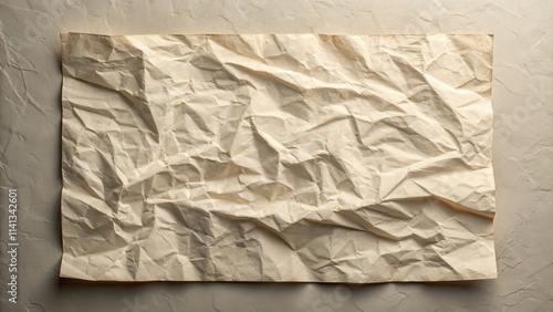 Wallpaper Mural Crumpled Paper Texture with Random Creases Torontodigital.ca