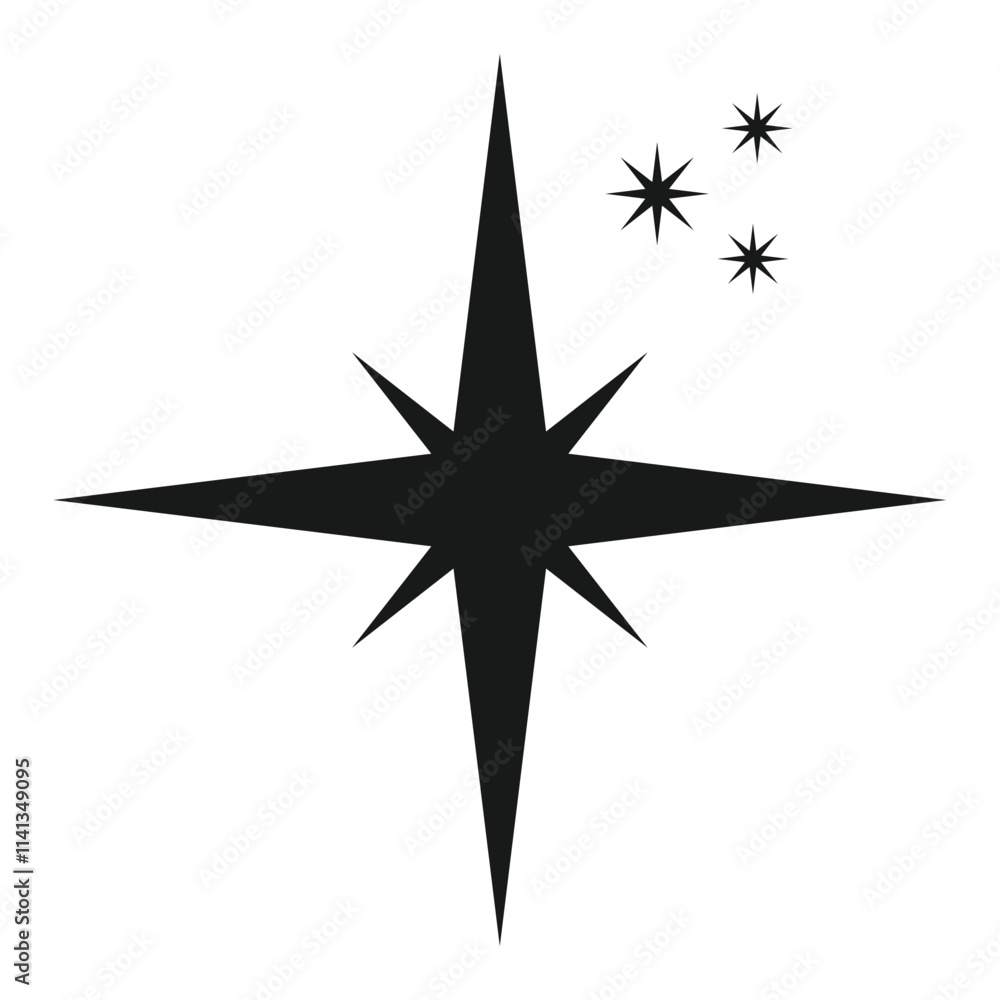 Obraz premium Sparkle Star Design
