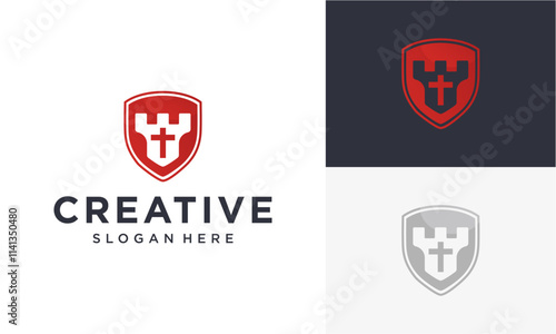 security fortress overtake vector logo