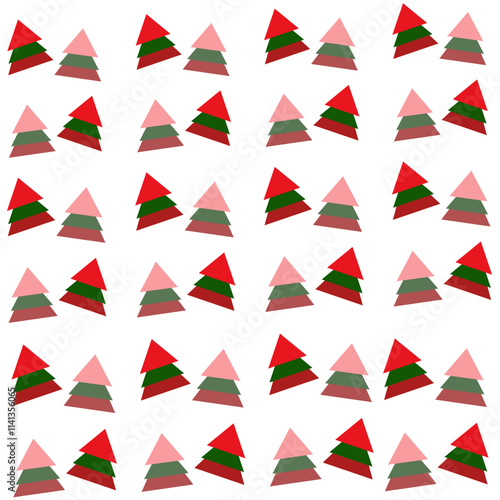 Christmas Festival geometric pattern