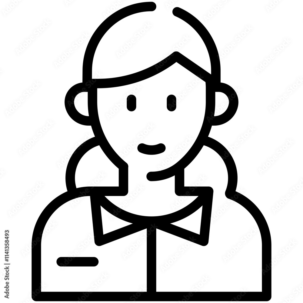 Female Teacher Icon Female Teacher Icon